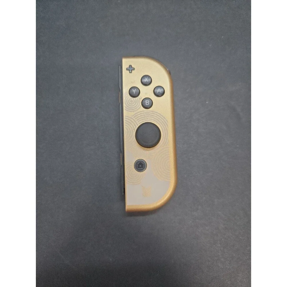 Nintendo Switch Zelda Tears Kingdom OLED Right Joy-Con Gold OEM Tested